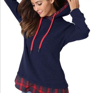 ⚡️SALE⚡️Flannel Long Sleeve Hoodie